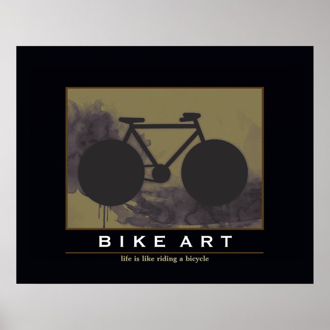 Poster bicicleta legal. bicicleta. assunto de bicicleta (Frente)