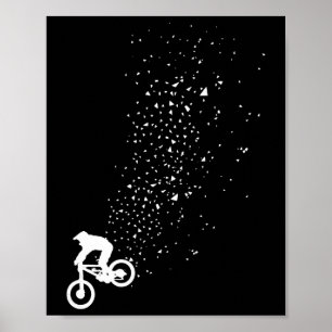 Poster Bicicleta Mountain Bike Mtb Downhill Ciclismo Cicl