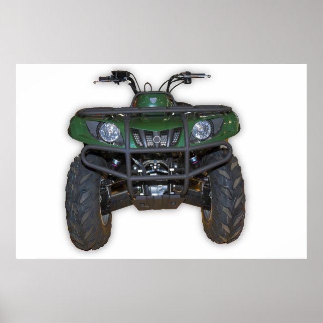 Pôster bicicleta quad - atv (Frente)