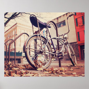 Pôster bicicleta retrô