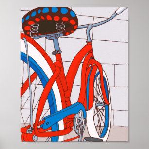 Poster Bicicleta Vintage