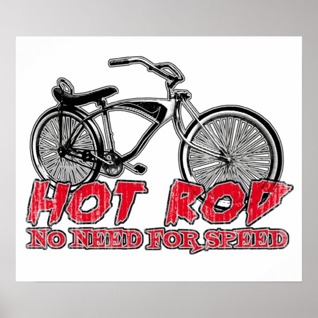 Pôster bicicleta Vintage (Frente)