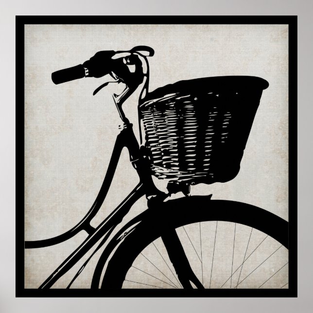 Poster Bicicleta Vintage (Frente)