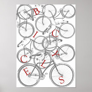 Poster Bicicletas