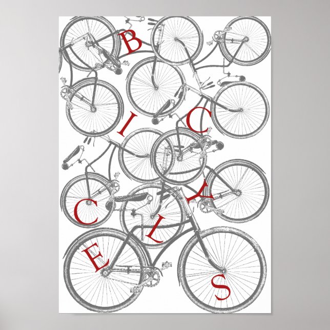 Poster Bicicletas (Frente)
