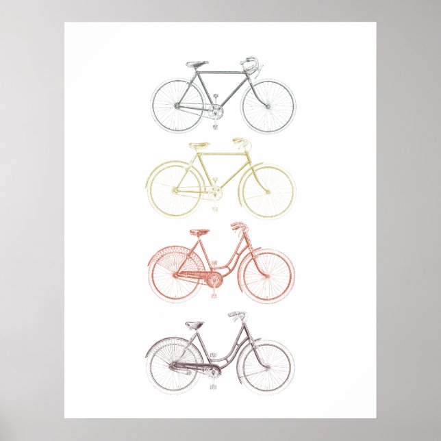 Poster Bicicletas (Frente)