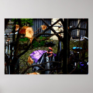 Pôster Bicicletas de Amsterdão