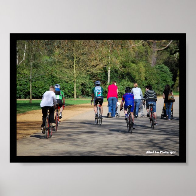 Poster Bicicletas e Carrinhos de Bebé (Frente)