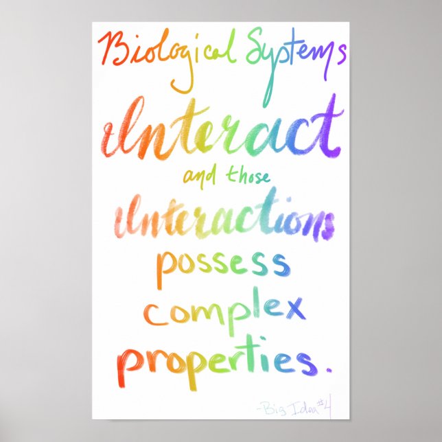 Poster Bicologia AP Grande Ideia Quatro (Frente)