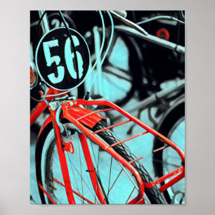 Poster Bicycle gifts for her