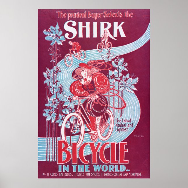 Poster Bicycle In The World (Frente)