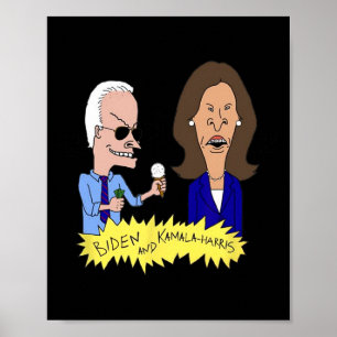 Poster Biden E Kamala-harris Parody
