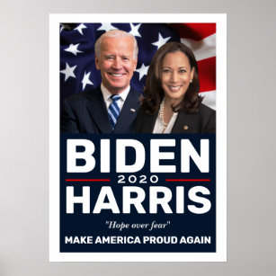 Poster Biden Harris 2020 Collectible Keepsasaame Foto