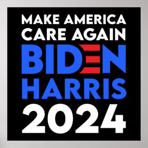 Poster Biden / Harris - 2024 - Torne a América mais atent