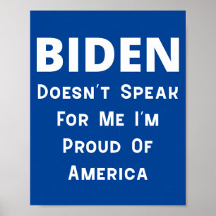 Poster Biden - Orgulho Da América