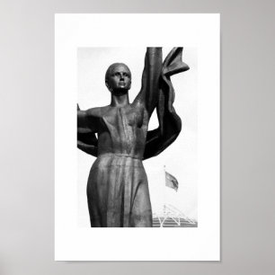 Poster Bielorrússia Б е л р у а с ь М і н Minsk с к М и н