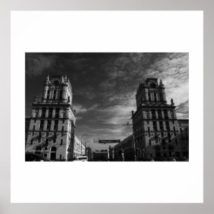 Poster Bielorrússia Б е л р у а ь с М і н Minsk с к arqui