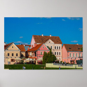 Poster Bielorrússia Б е л р у а ь с М і н Minsk с к arqui