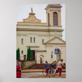 Poster Bielorrússia Volkovysk Vawkavysk Arquitetura