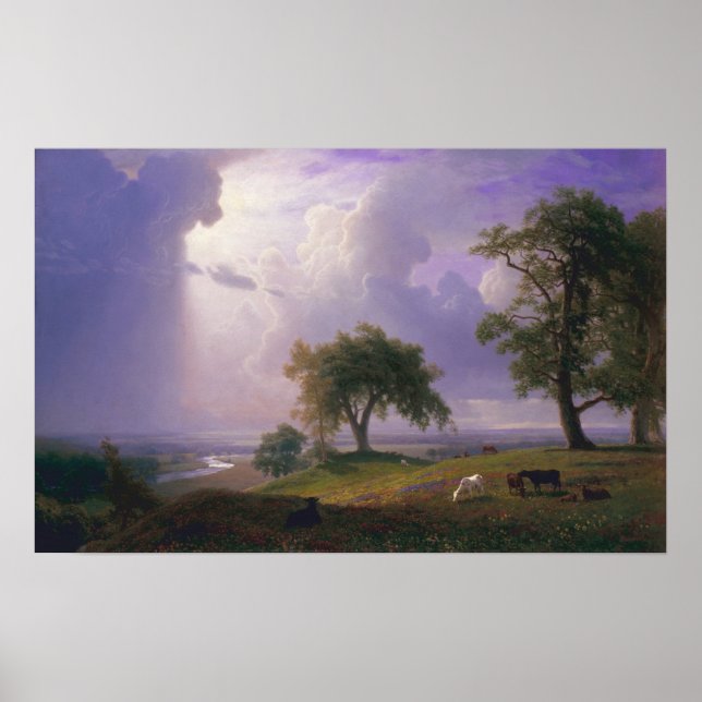 Poster Bierstadt - Primavera da Califórnia (Frente)