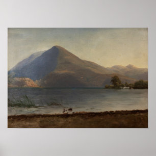 Poster Bierstadt - Sobre O Hudson