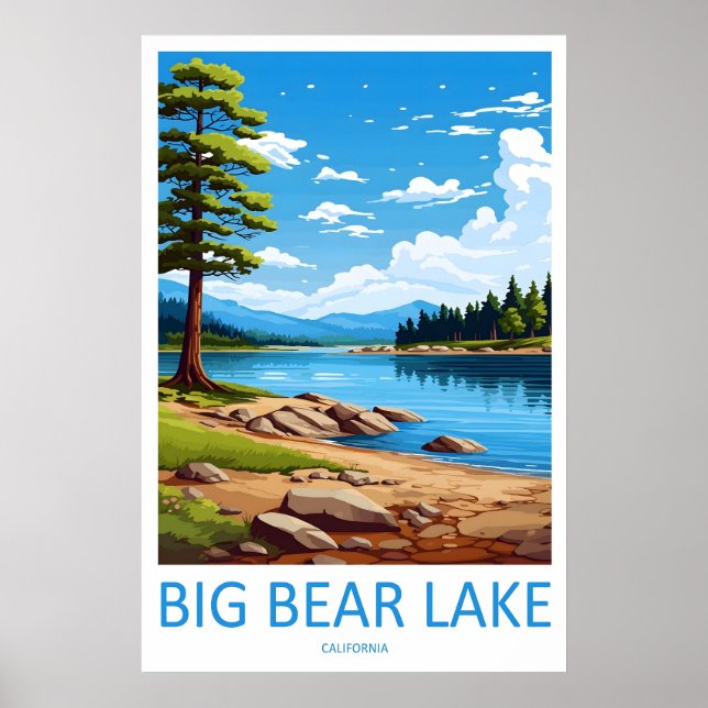 Poster Big Bear Lake 3 (Frente)