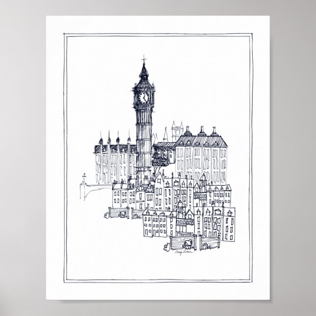 Pôster Big Ben (Frente)