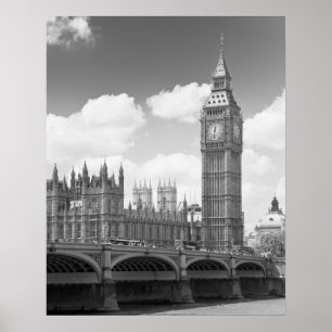 Poster Big Ben Clocktower