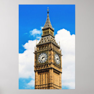Poster Big Ben, Londres, fotografia panorâmica