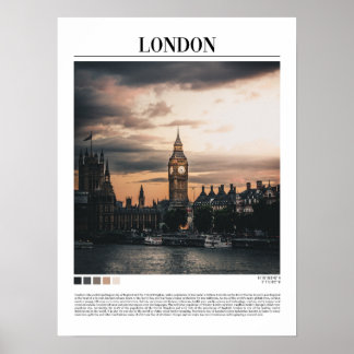 Poster Big Ben Minimalist Wall Art