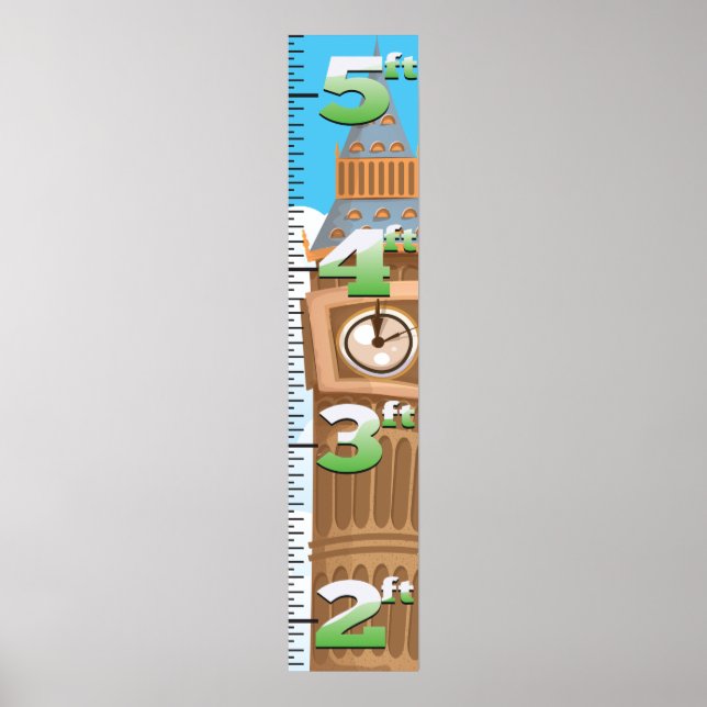 Pôster Big Ben Westminster Clock Tower (Frente)