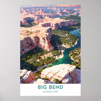 Poster Big Bend National Park, Texas