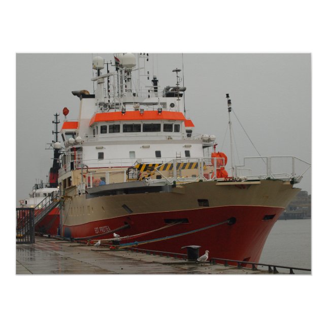 Pôster Big boat (Frente)