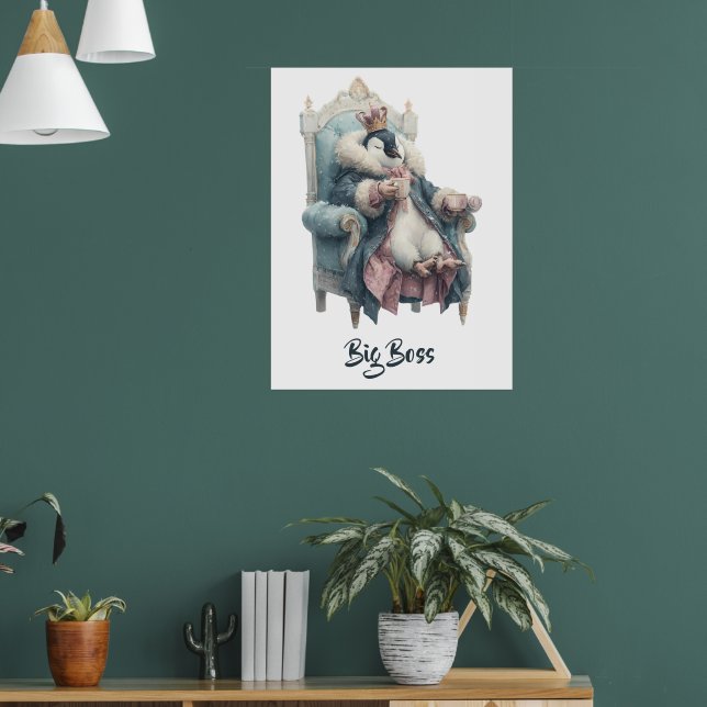 Poster Big Boss Winter Penguin Design (Sala de Estar 1)