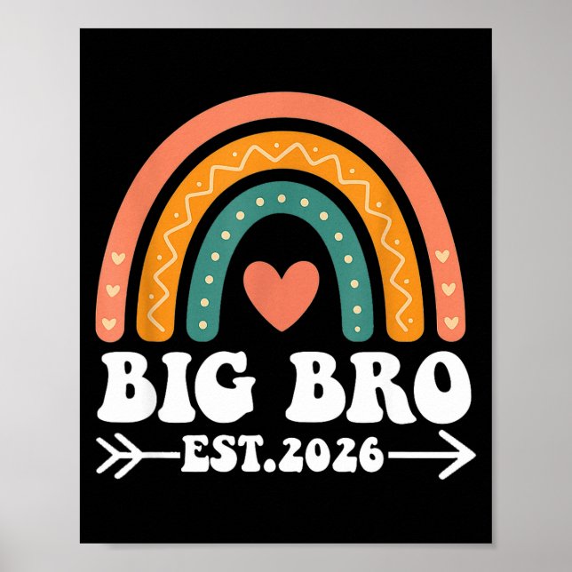 Poster Big Bro Est 2026 New Big Brother Announcement Rain (Frente)