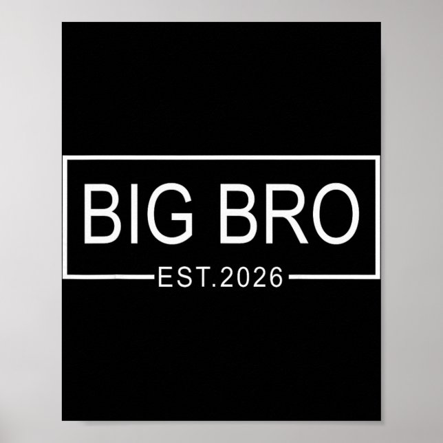 Poster Big Bro Est. 2026 New Big Brother Pregnancy Announ (Frente)