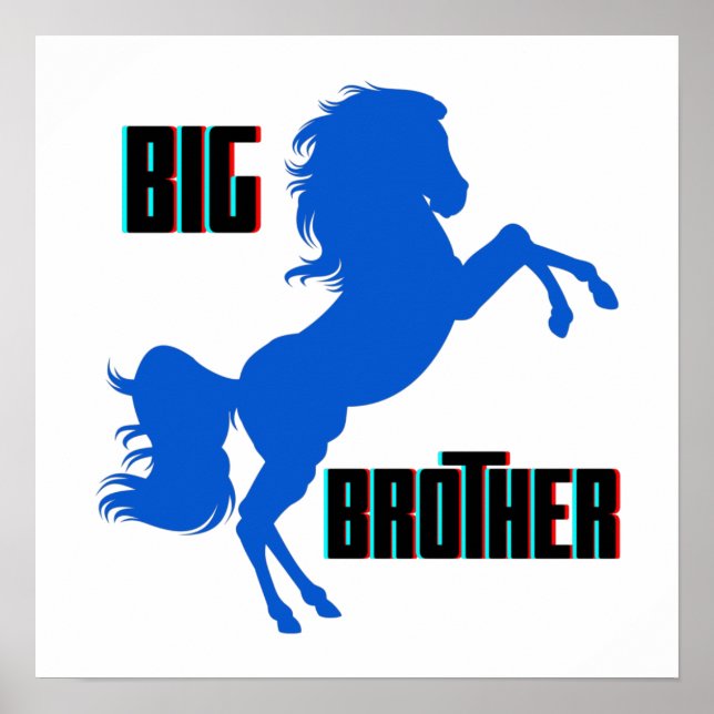 Poster Big Brother Horse Rearing (Frente)