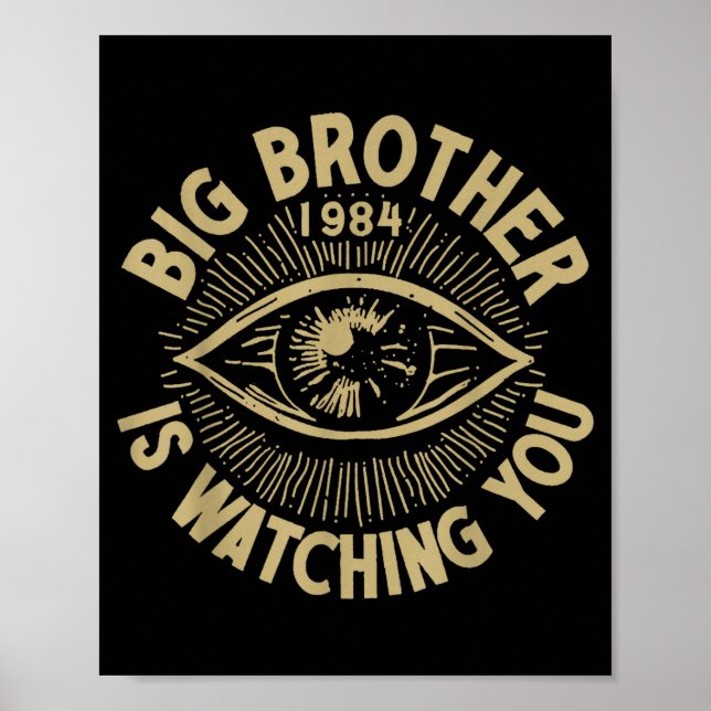 Poster Big Brother Is Watching You  (Frente)