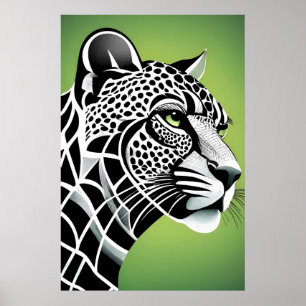 Poster Big Cat Lepard Jaguar