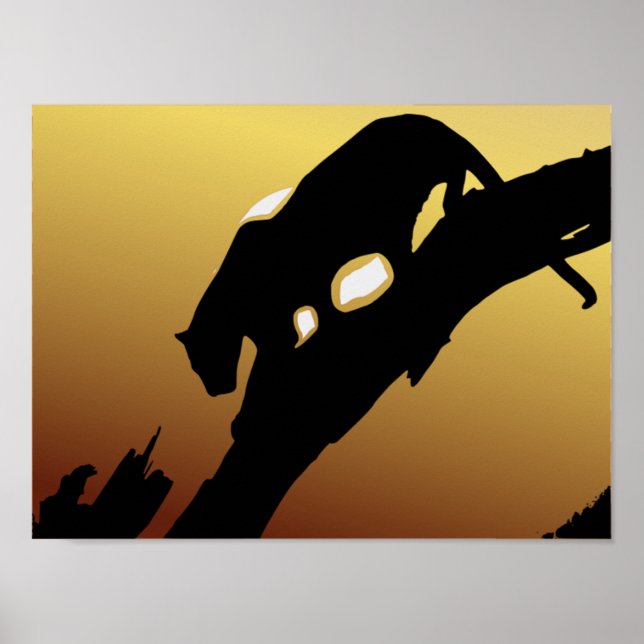 Poster Big Cat Tree Print (Frente)