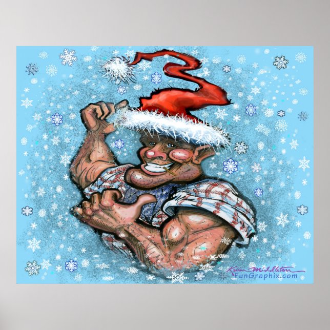 Poster Big Christmas Elf (Frente)