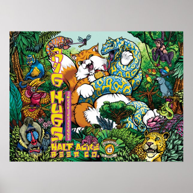 Pôster Big Hugs 2015 (Frente)