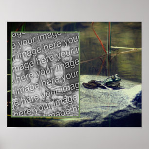 Poster Big Old Bullfrog Pond Adicionar Sua Foto