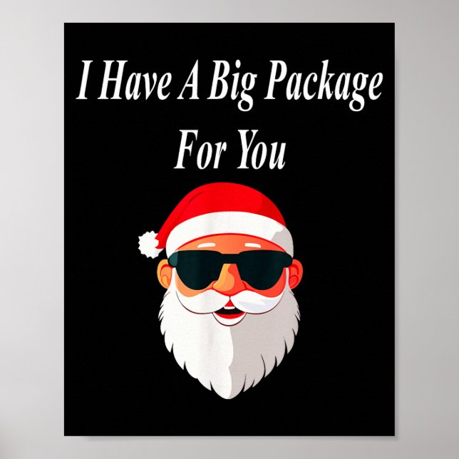 Poster Big Package Christmas Funny Naughty Dirty Raunchy  (Frente)