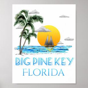 Poster Big Pine Key Florida Keys