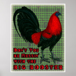 Pôster Big Red Rooster