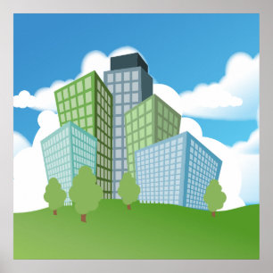Pôster Big Time Corporation - Skyscraper