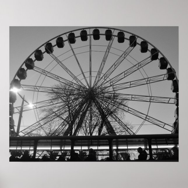 Pôster Big Wheel Edinburgh (Frente)