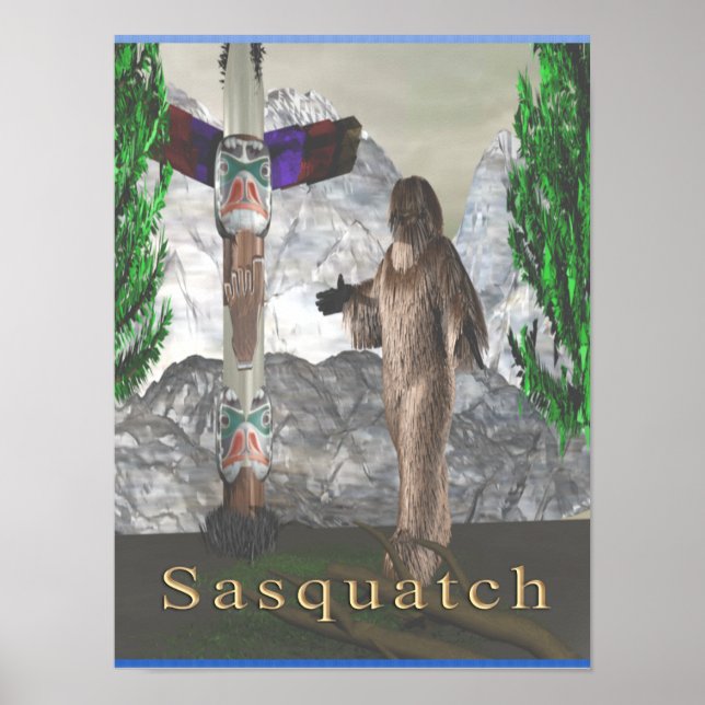 Poster Bigfoot (Frente)