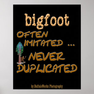 Pôster Bigfoot… duplicado